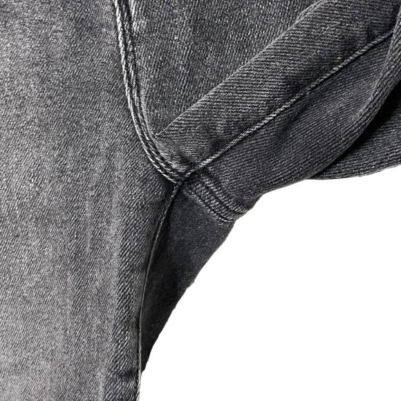 Good American Good Curve Skinny Jeans Raw Edge Black074 Womens Size 2 US 26 - Picture 9 of 14